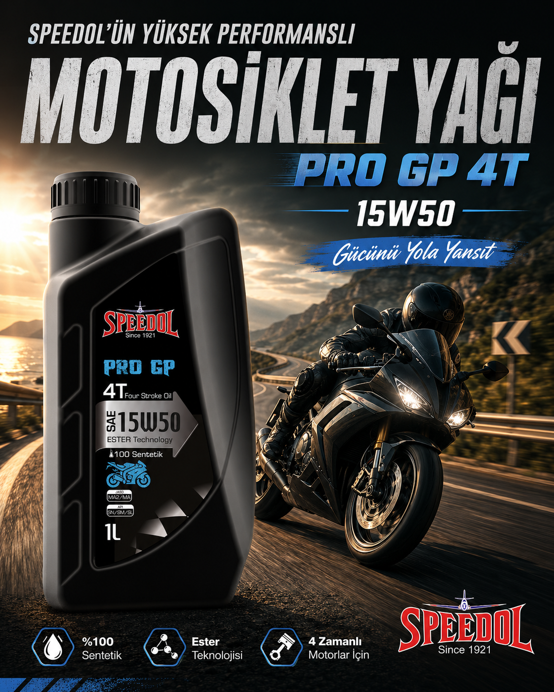 Pro GP 4T 15W50